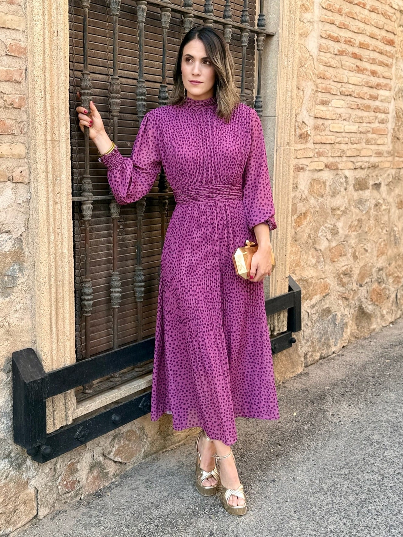 Abito Midi in Chiffon | Magnolia