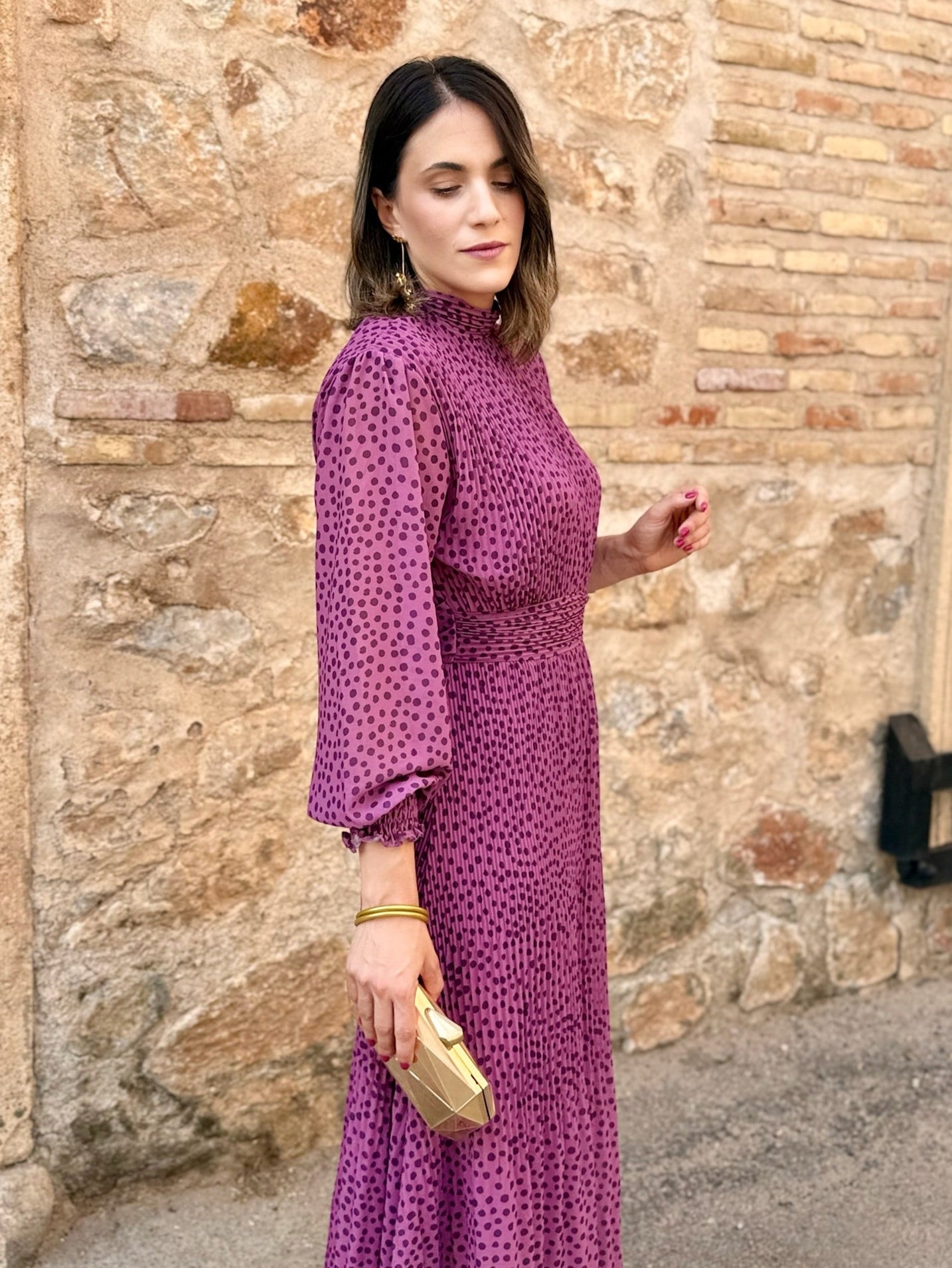 Abito Midi in Chiffon | Magnolia