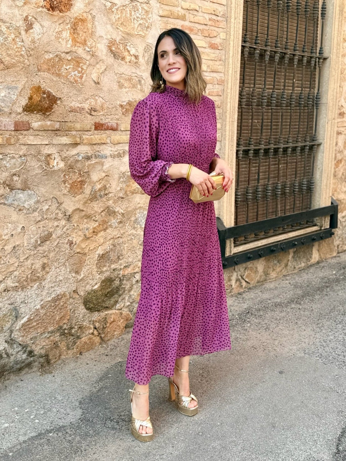 Abito Midi in Chiffon | Magnolia