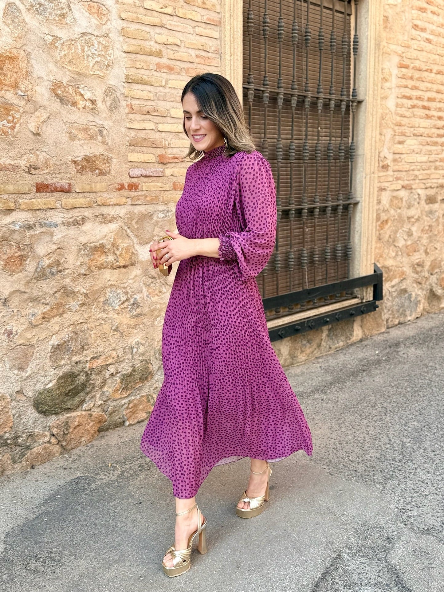 Abito Midi in Chiffon | Magnolia