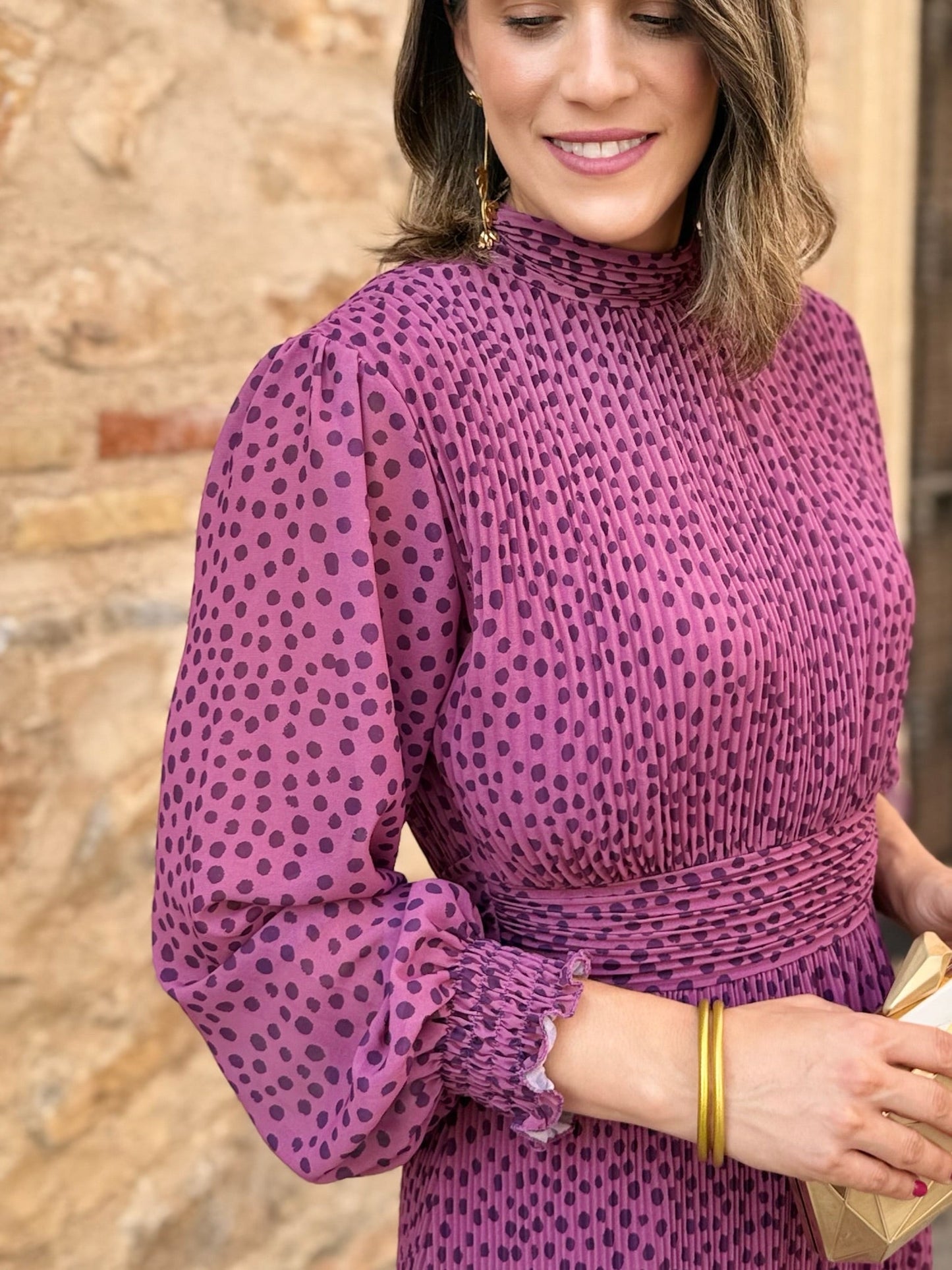 Abito Midi in Chiffon | Magnolia