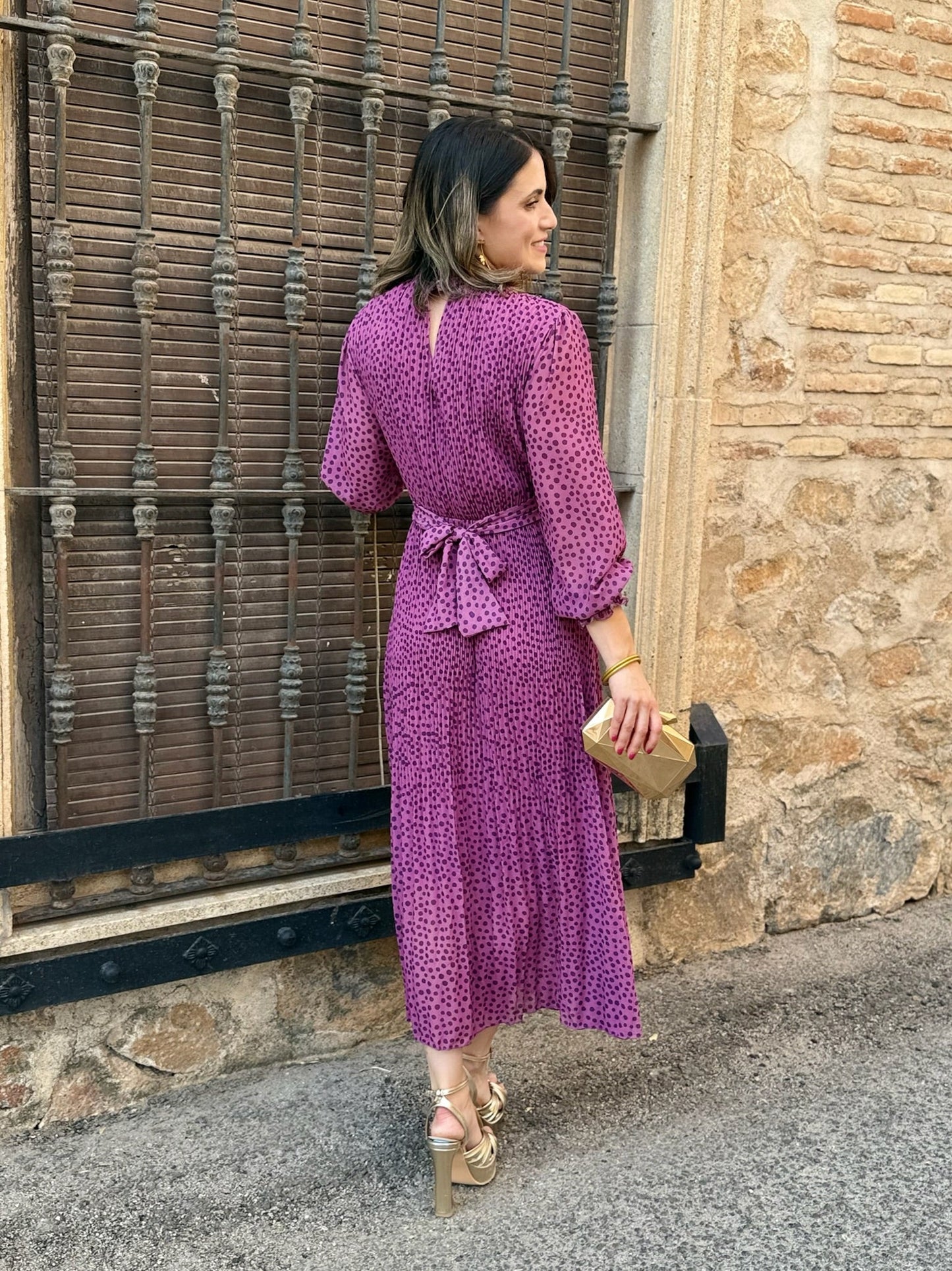Abito Midi in Chiffon | Magnolia