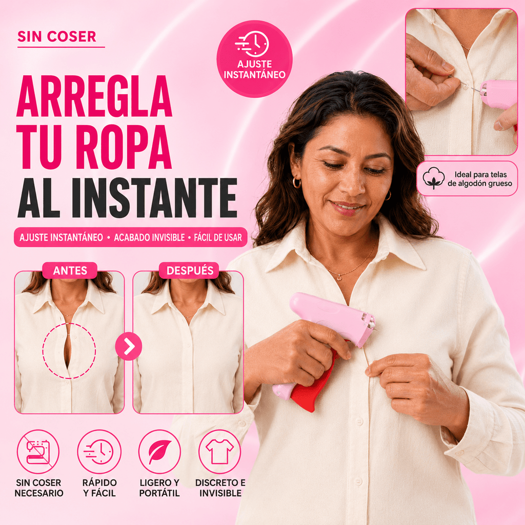 Ajustador Rápido de Ropa – Sin Coser | 50% OFF - vittoria stile