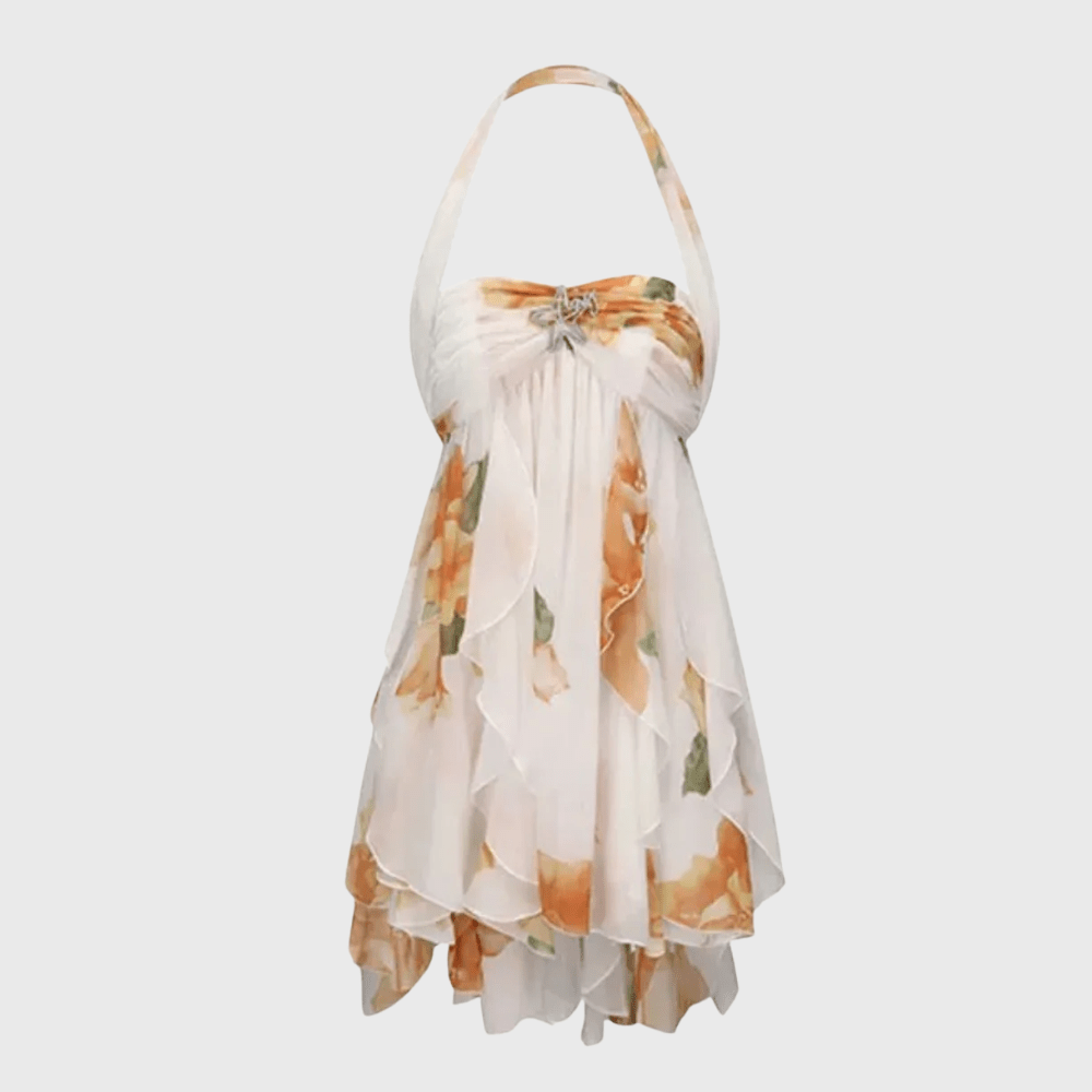 Alessia™|Miniabito Floreale Estivo - vittoria stile