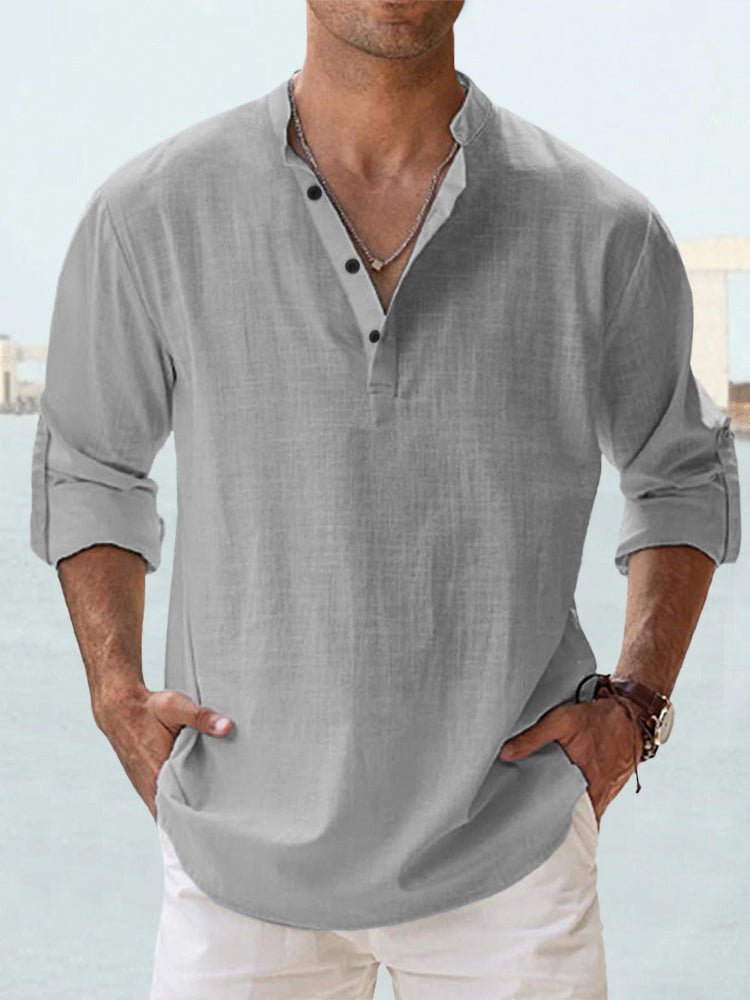 ALESSIO | Camisa Elegante y Fresca(Para Todo el Año) - vittoria stile