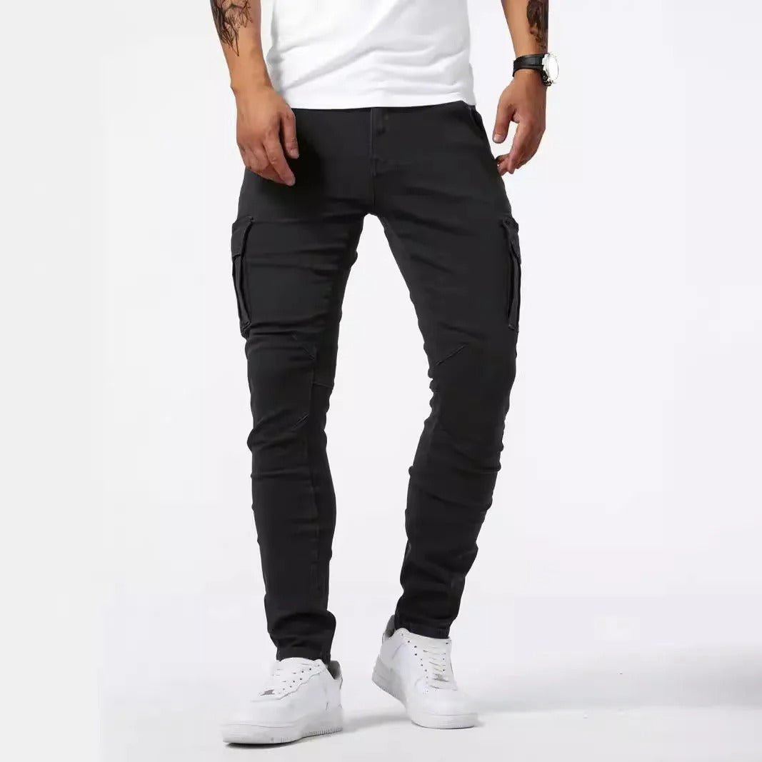 Alex | Jeans cargo elásticos - vittoria stile