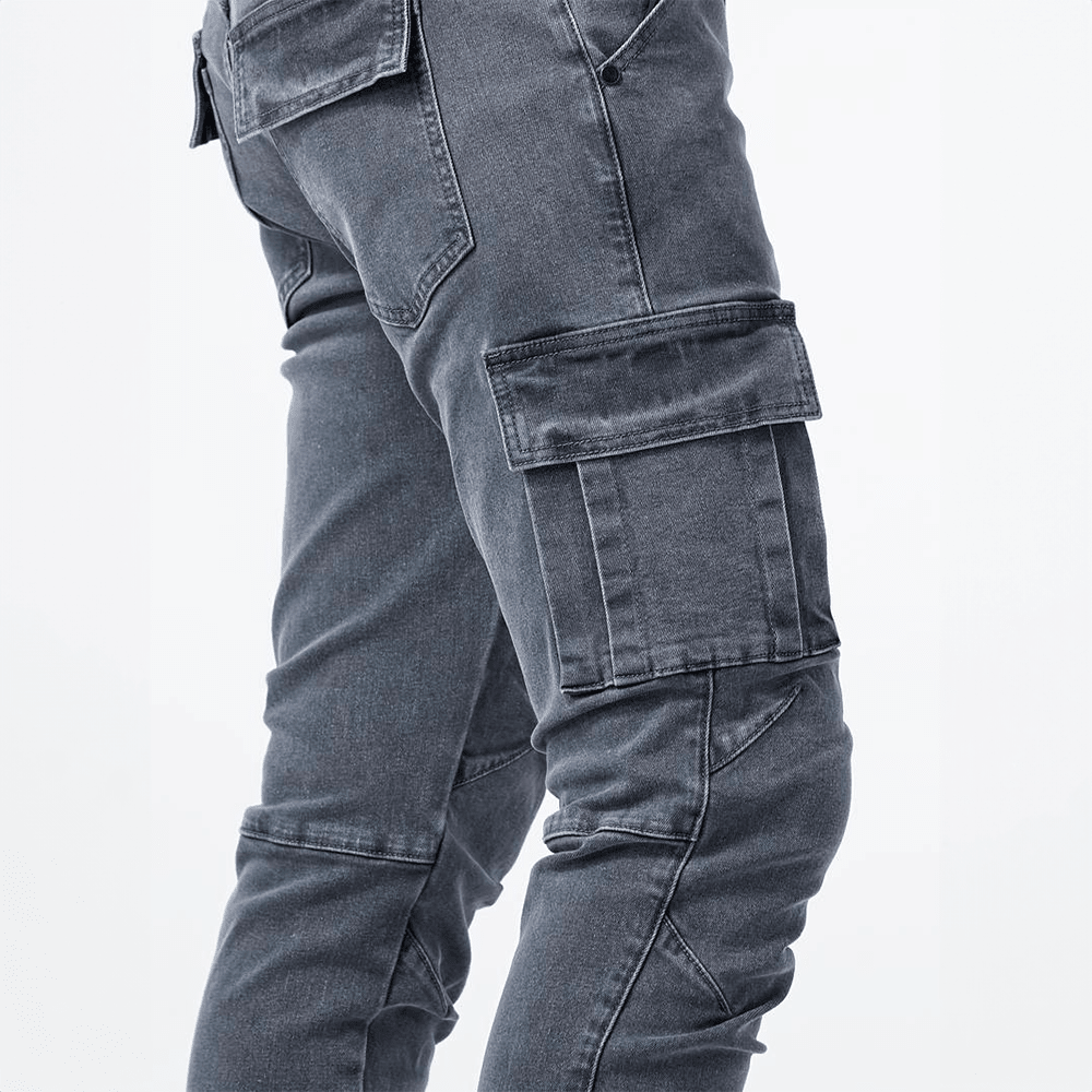 Alex | Jeans cargo elásticos - vittoria stile
