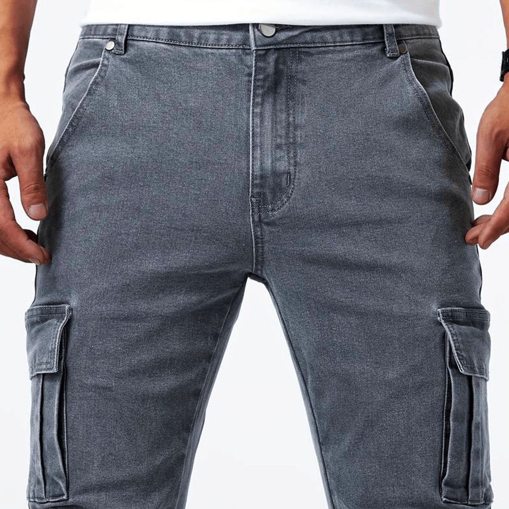 Alex | Jeans cargo elásticos - vittoria stile
