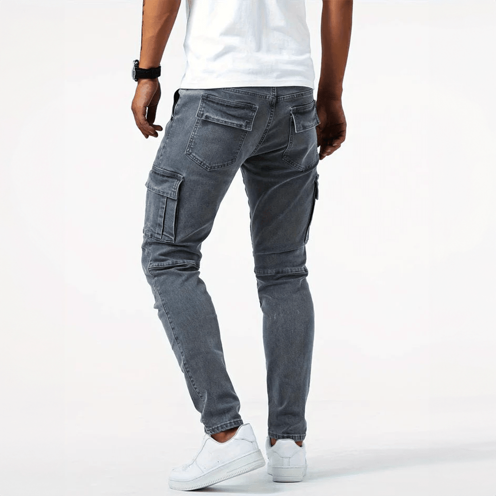Alex | Jeans cargo elásticos - vittoria stile