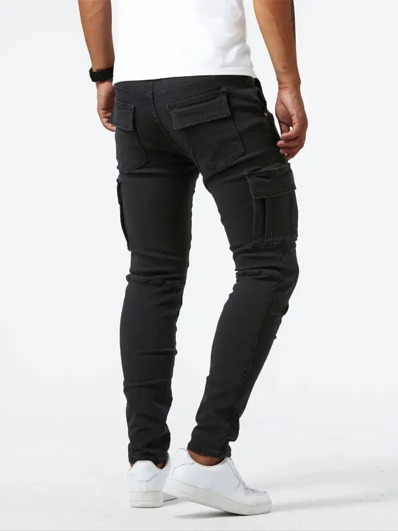 Alex | Jeans cargo elásticos - vittoria stile
