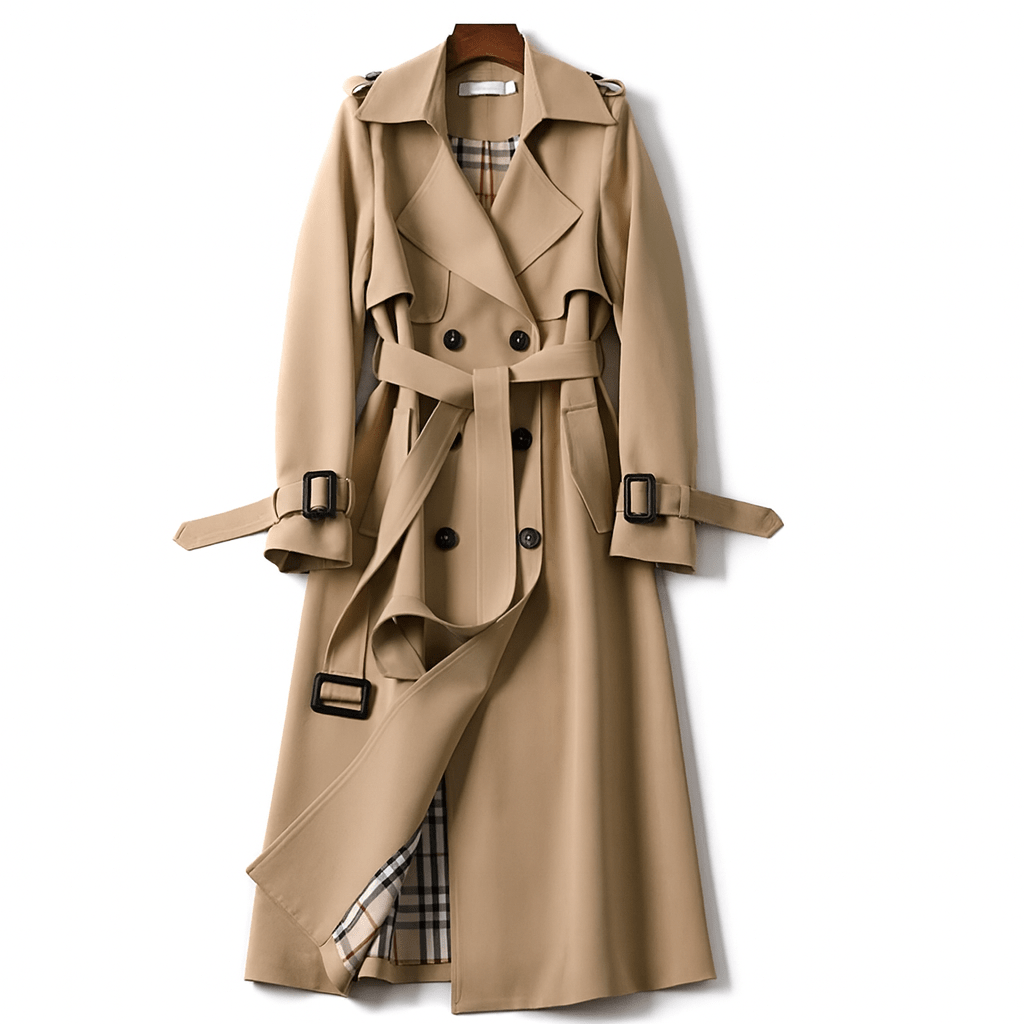 Alina | Gabardina Elegante Otoñal - vittoria stile
