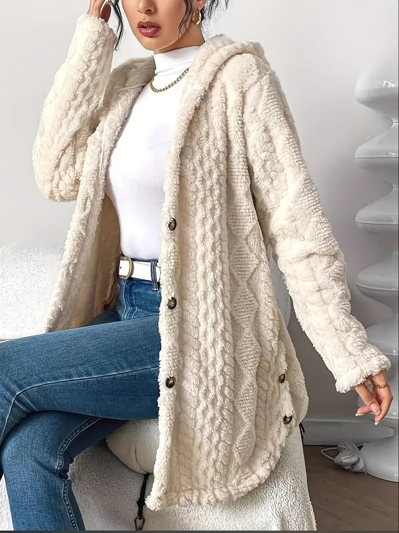 ANGELICA™|CARDIGAN CON CAPPUCCIO - vittoria stile