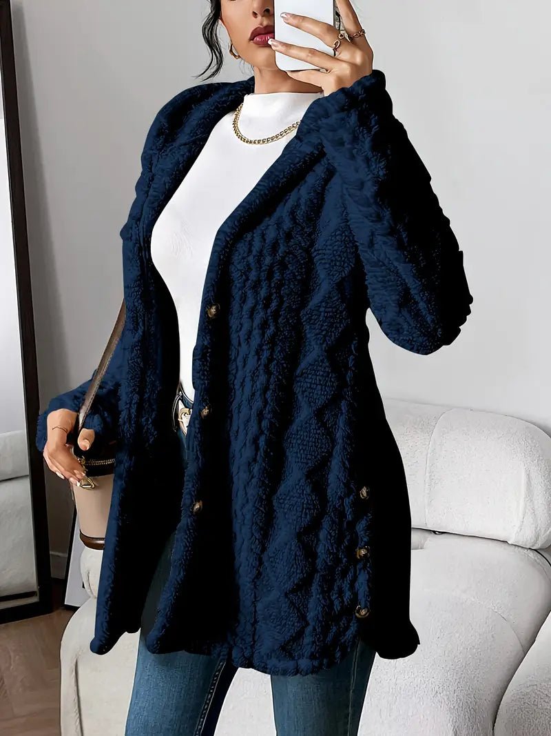 ANGELICA™|CARDIGAN CON CAPPUCCIO - vittoria stile