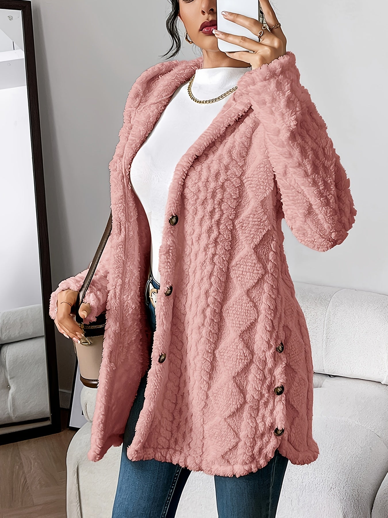 ANGELICA™|CARDIGAN CON CAPPUCCIO - vittoria stile