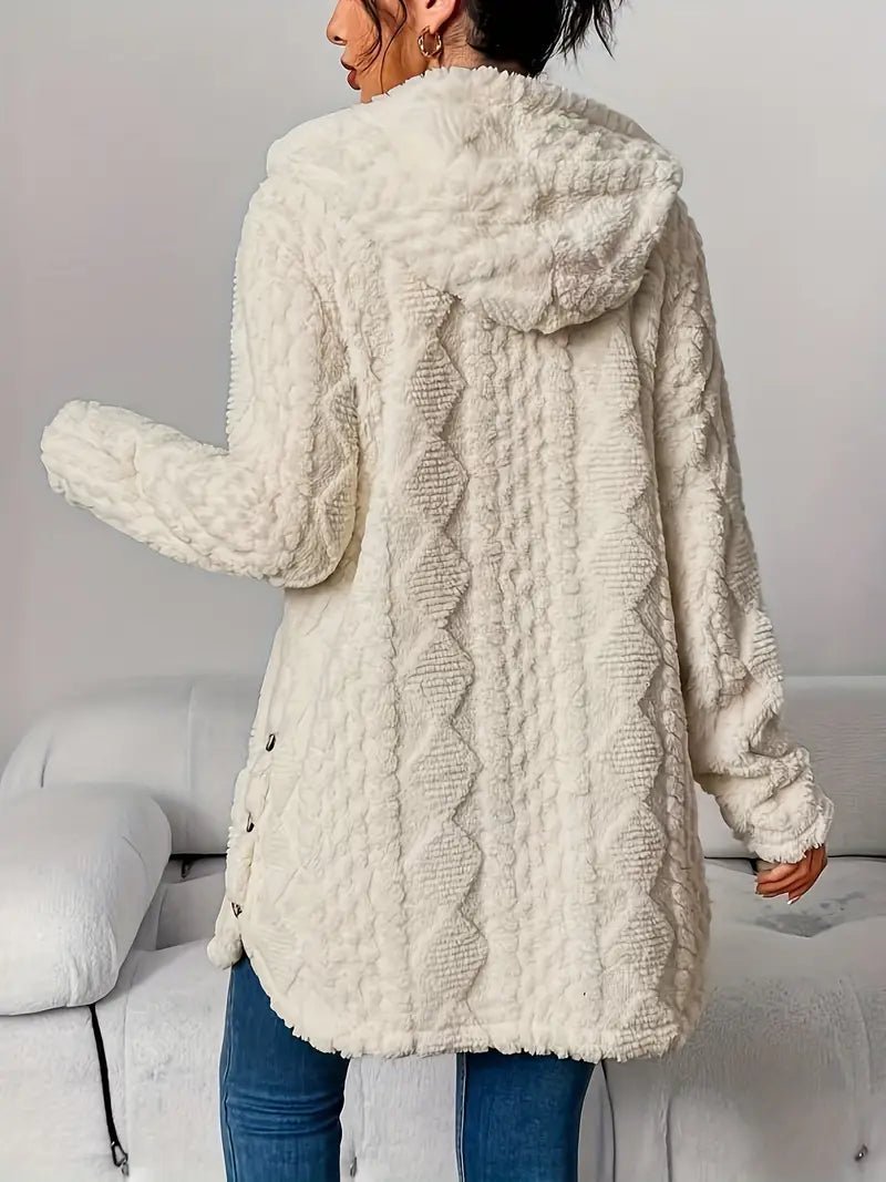 ANGELICA™|CARDIGAN CON CAPPUCCIO - vittoria stile