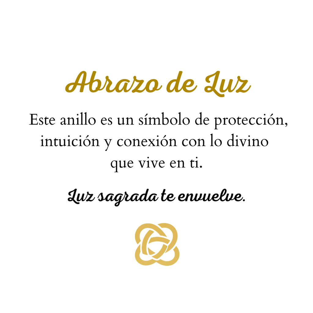 Anillo Abrazo de Luz - vittoria stile