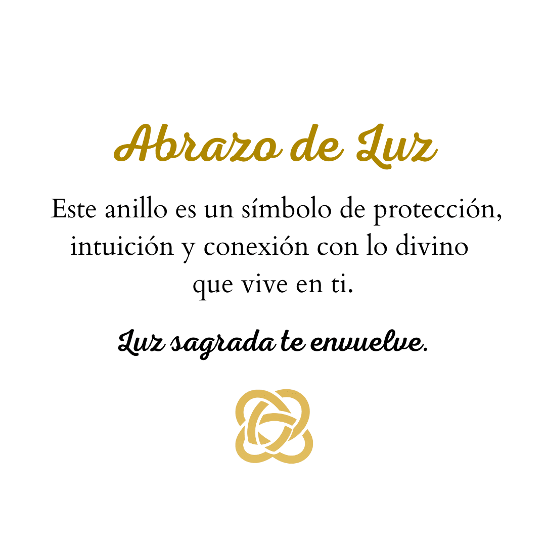 Anillo Abrazo de Luz - vittoria stile