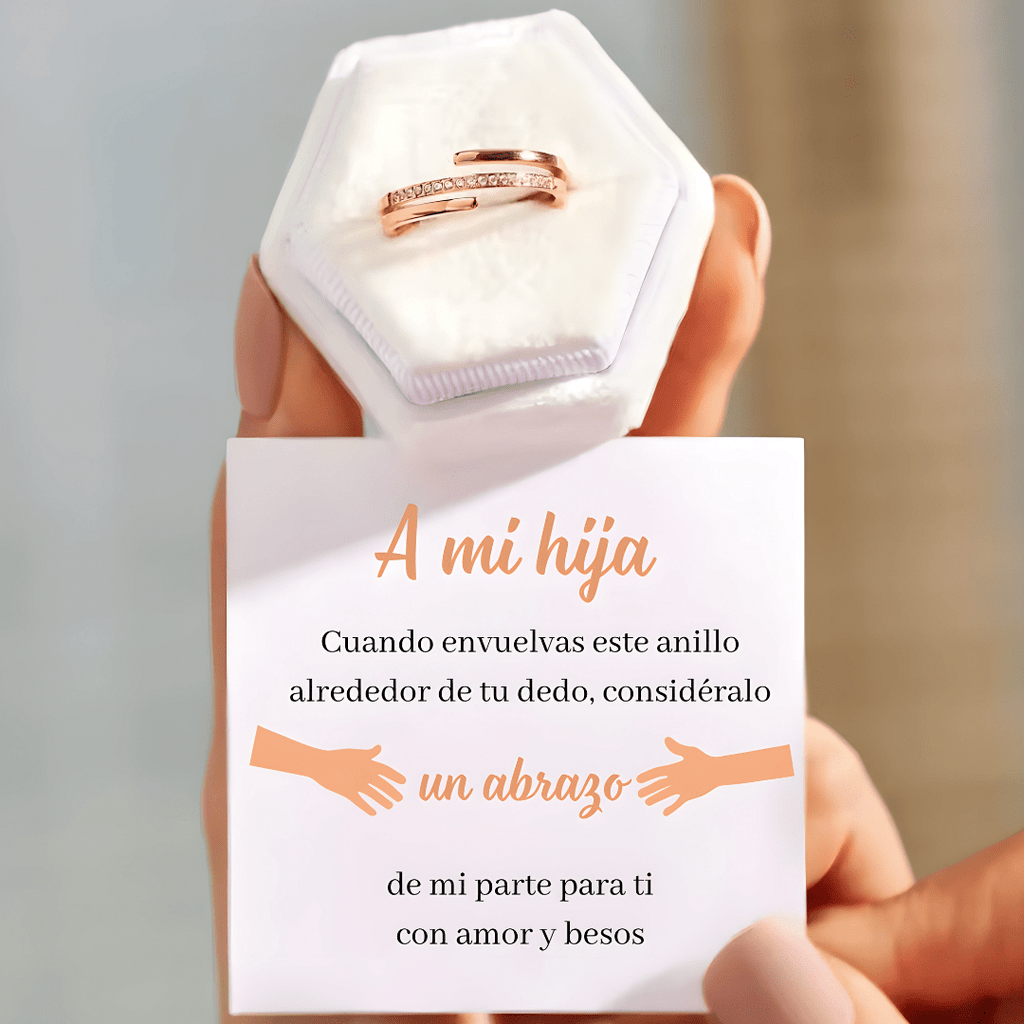 Anillo Abrazo Eterno - A mi hija - vittoria stile