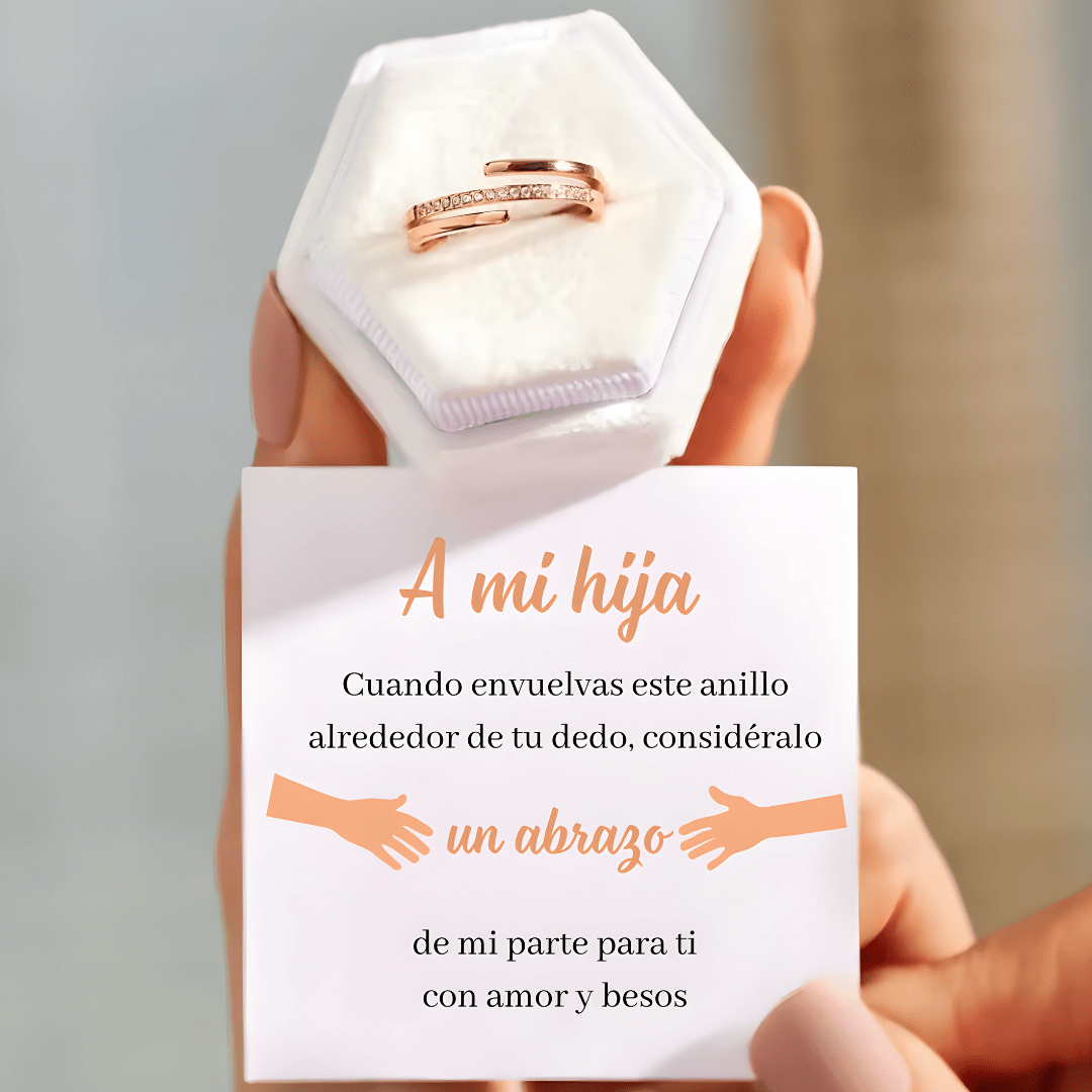 Anillo Abrazo Eterno - A mi hija - vittoria stile