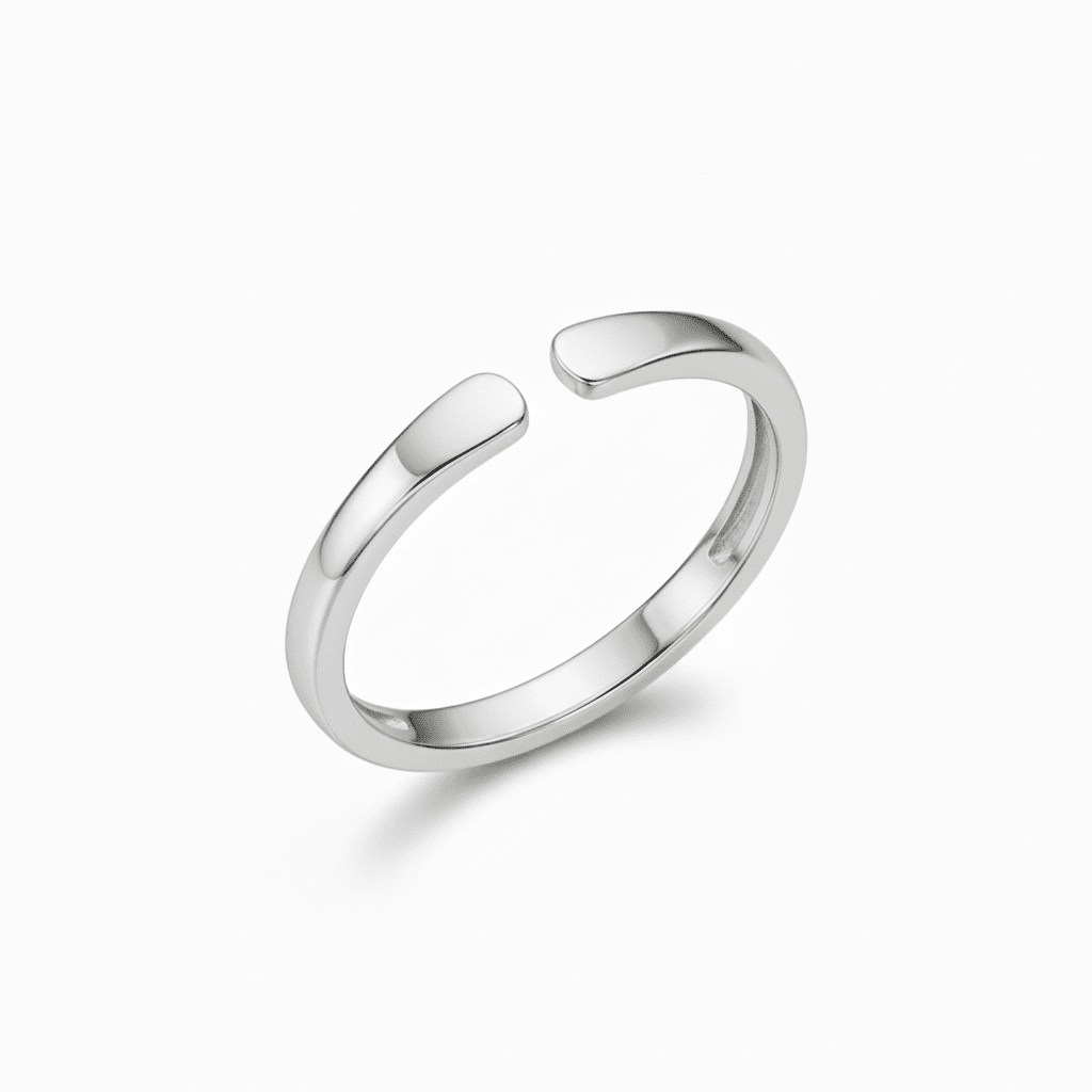 Anillo ajustable con inicial - vittoria stile