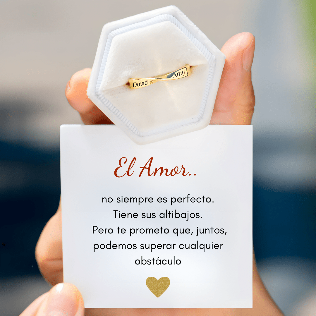 Anillo Almas Unidas - Amor y compromiso - vittoria stile