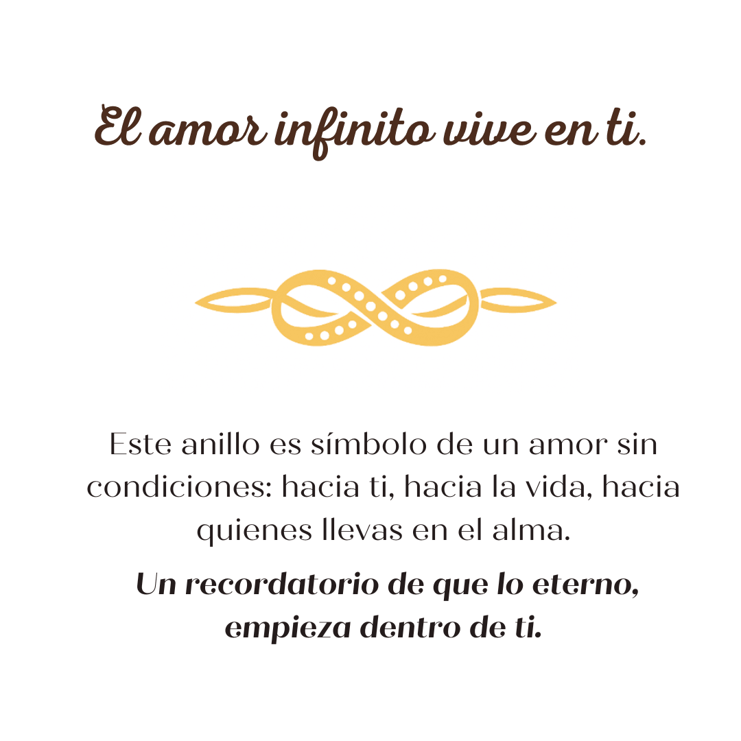 Anillo Amor Infinito - vittoria stile