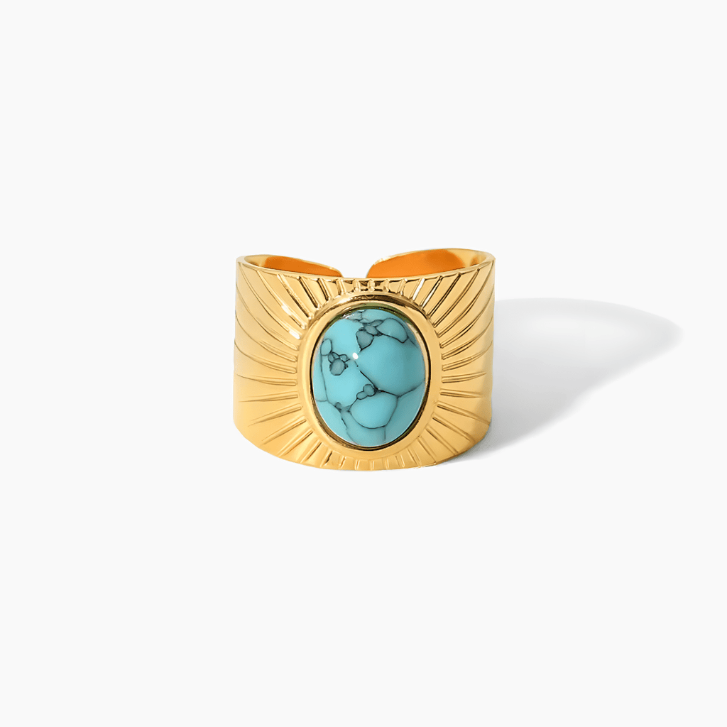 Anillo Amuleto - Turquesa - vittoria stile