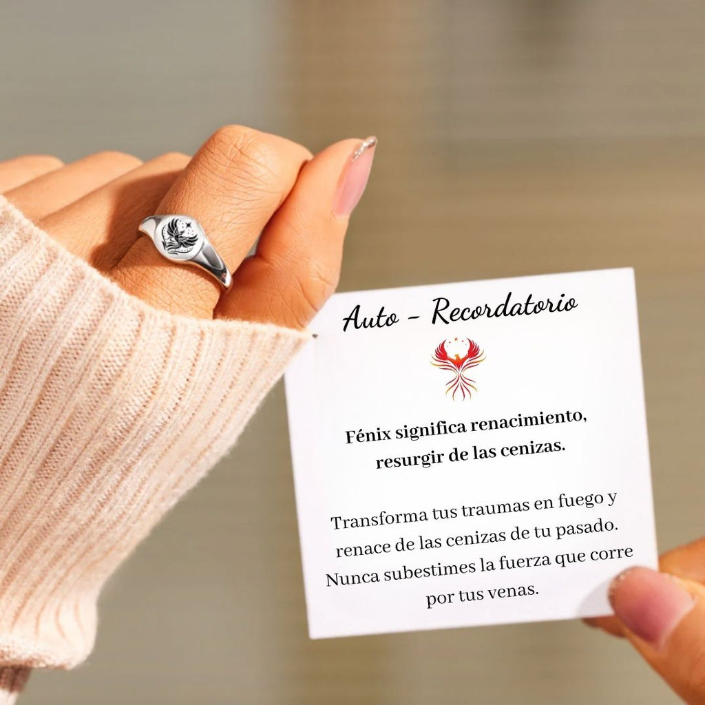 Anillo Fénix - Renace de tus cenizas - vittoria stile