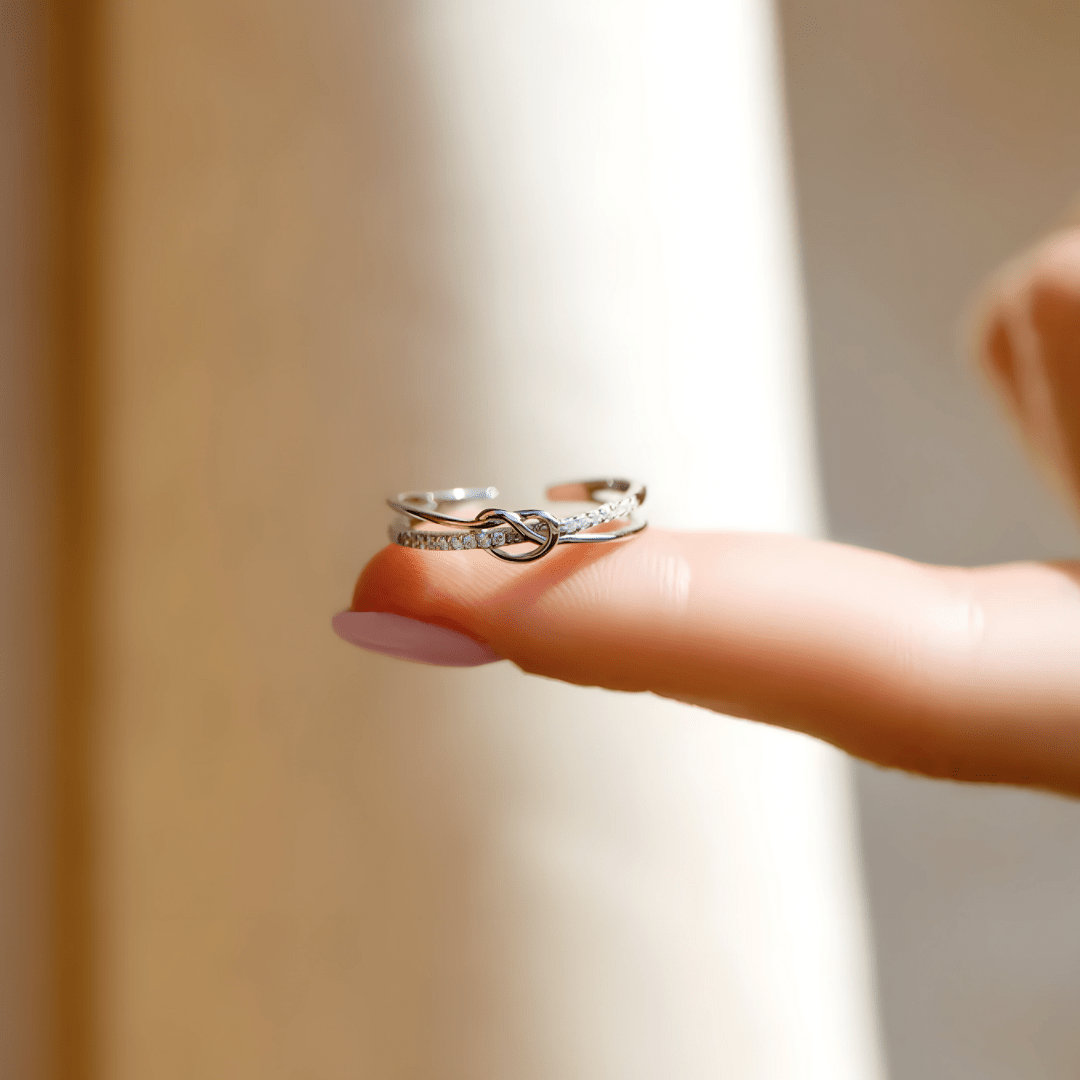Anillo Nudo de corazón - vittoria stile