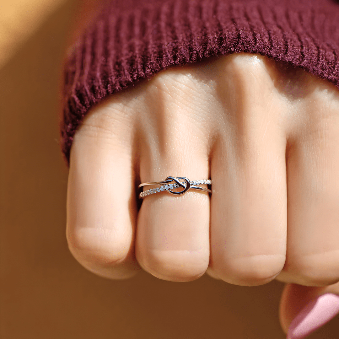 Anillo Nudo de corazón - vittoria stile