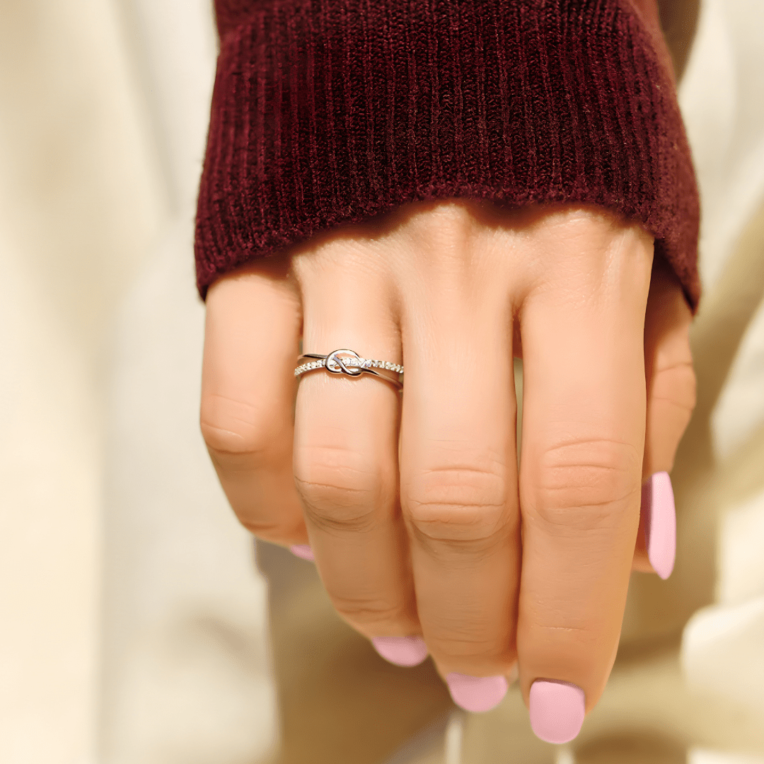 Anillo Nudo de corazón - vittoria stile