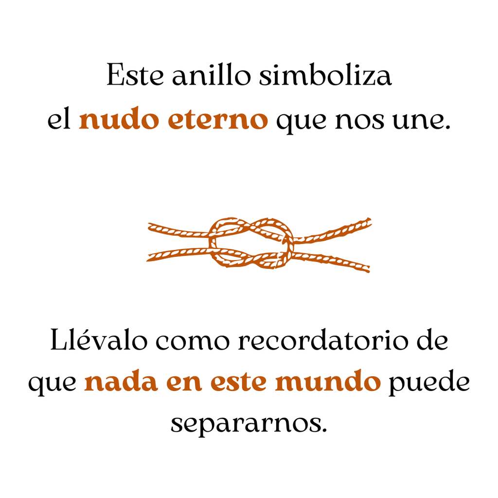 Anillo Nudo de corazón - vittoria stile