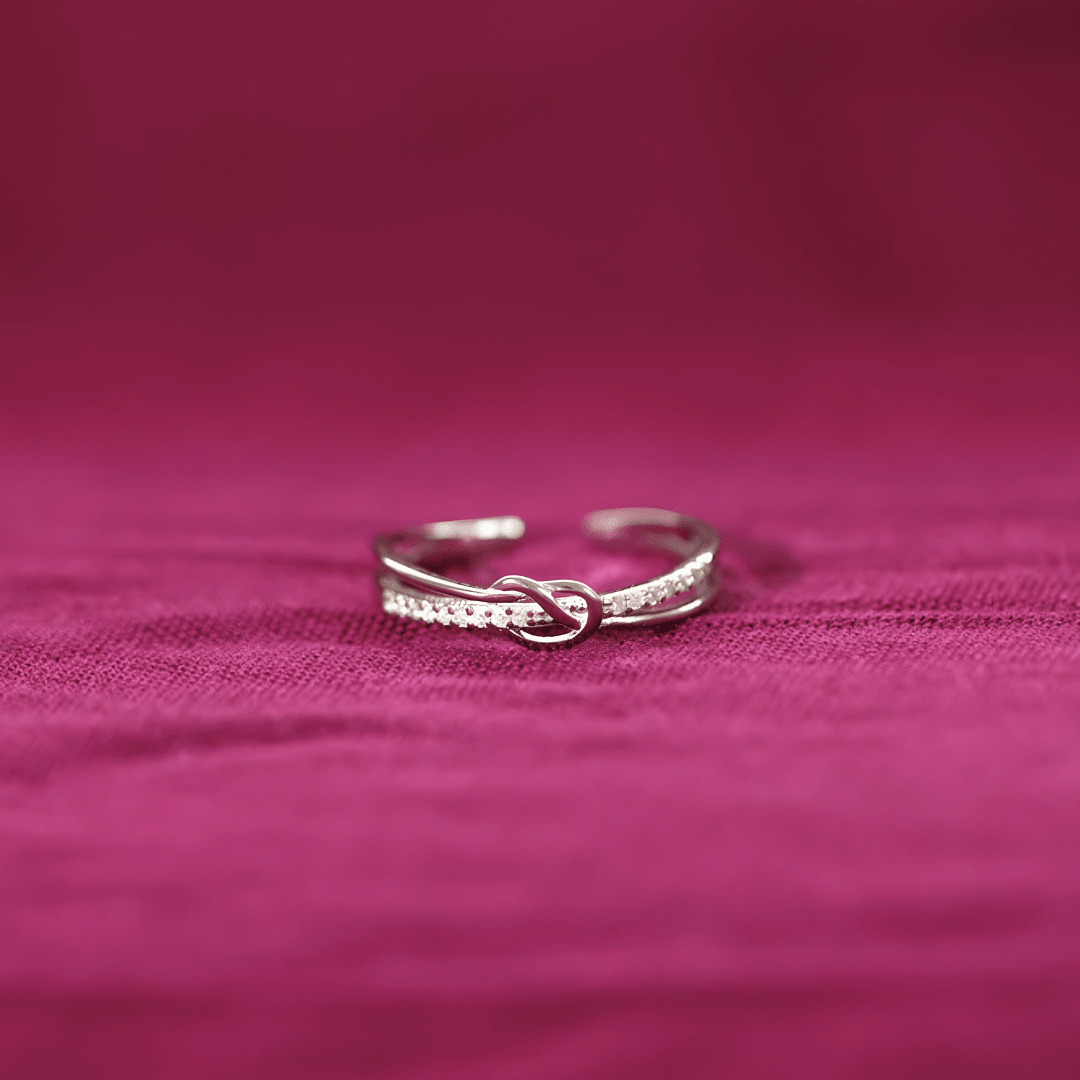 Anillo Nudo de corazón - vittoria stile
