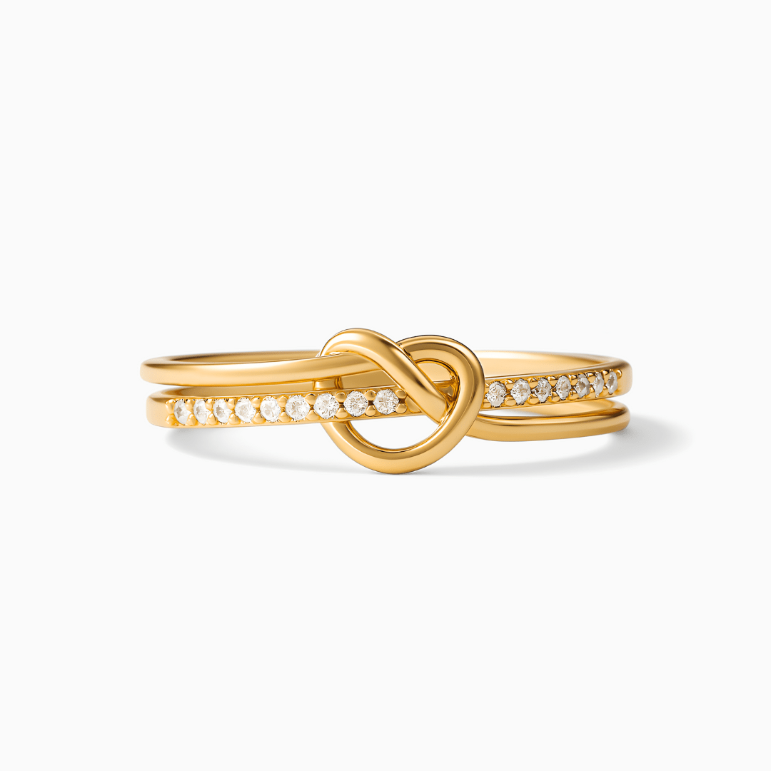 Anillo Nudo de corazón - vittoria stile