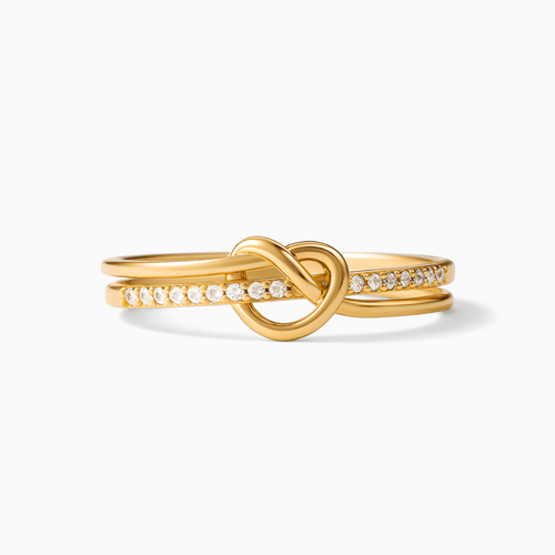 Anillo Nudo de corazón - vittoria stile
