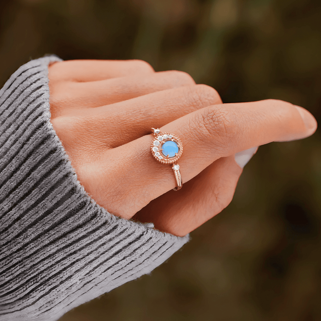 Anillo Piedra Lunar - vittoria stile