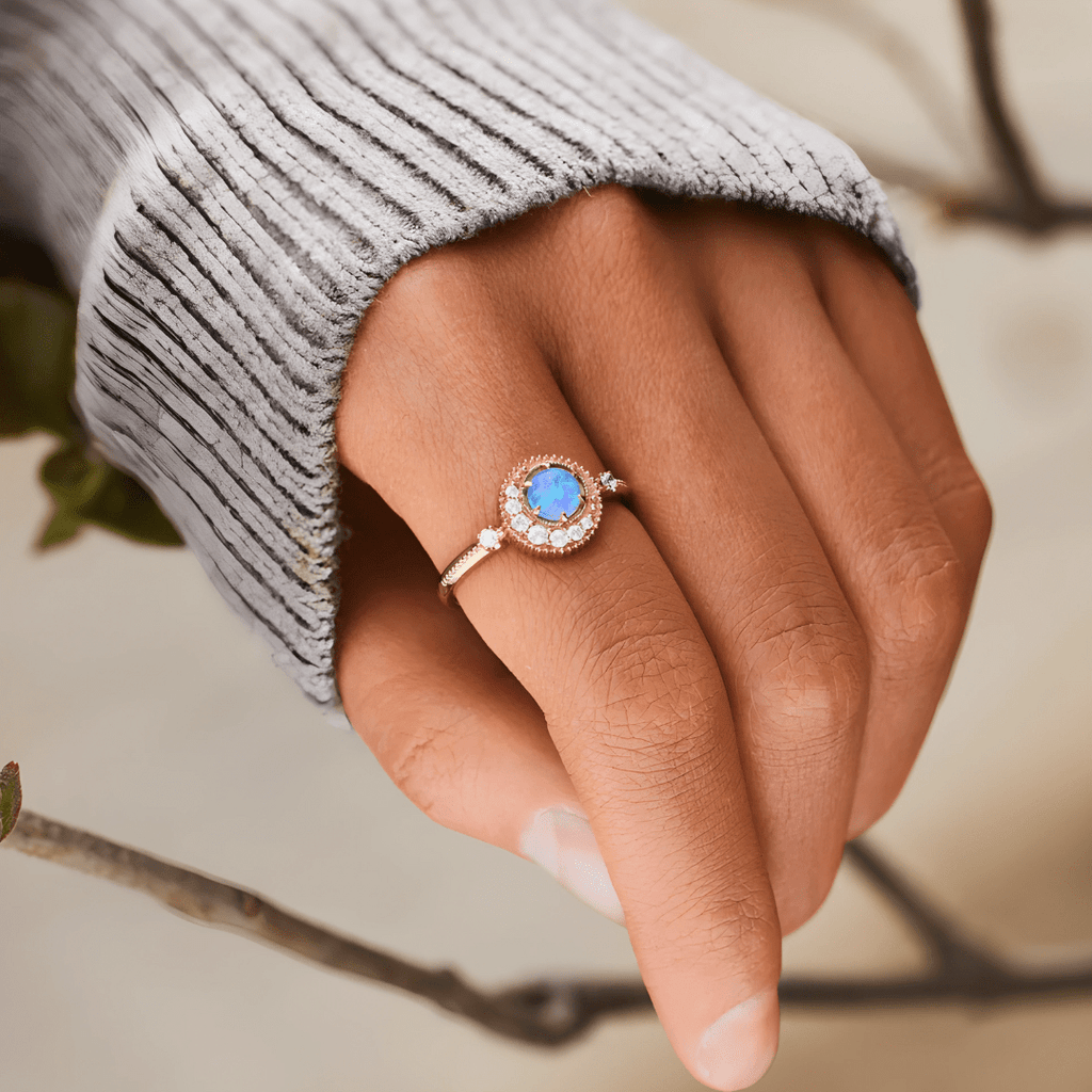Anillo Piedra Lunar - vittoria stile
