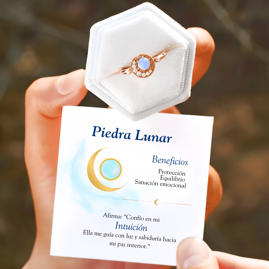 Anillo Piedra Lunar - vittoria stile