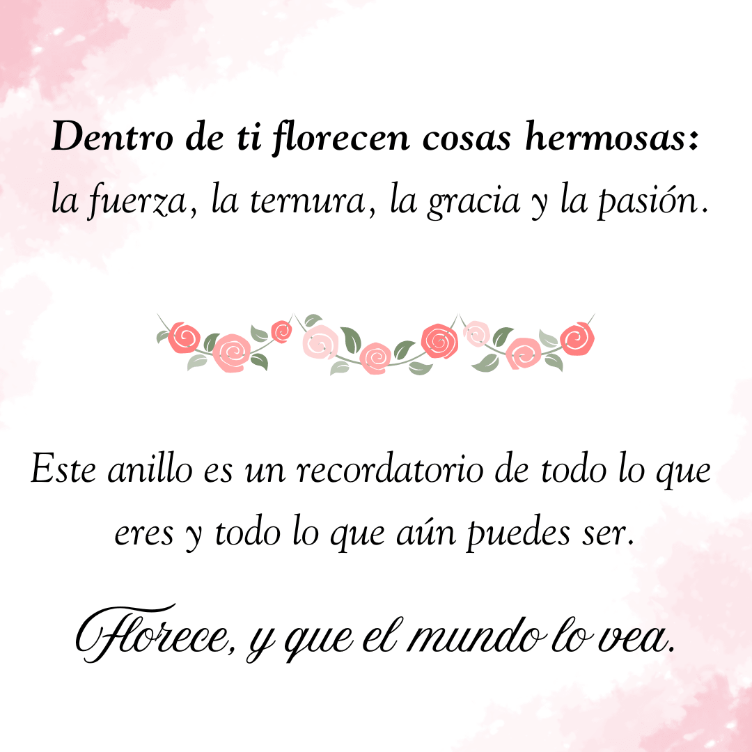 Anillo Rosedal - vittoria stile