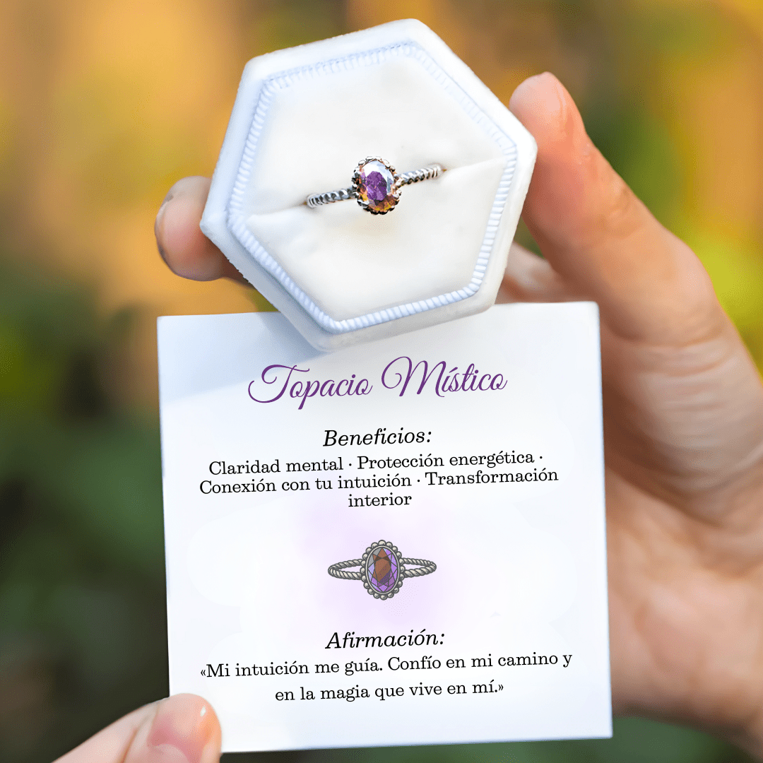 Anillo Topacio Místico - vittoria stile