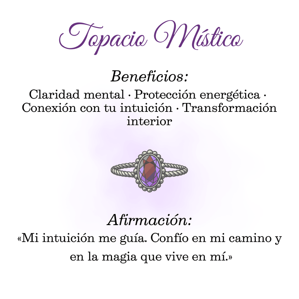 Anillo Topacio Místico - vittoria stile
