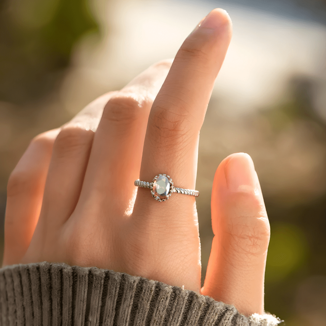 Anillo Topacio Místico - vittoria stile