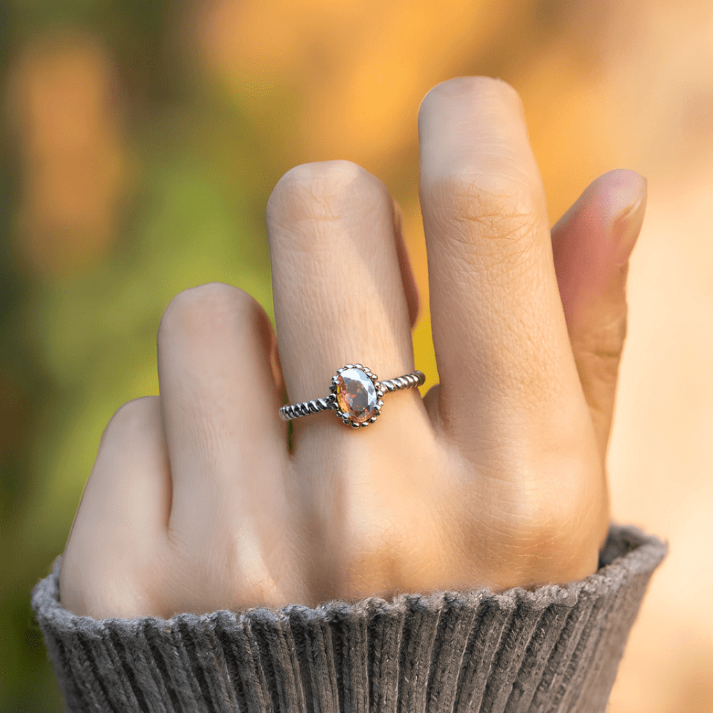 Anillo Topacio Místico - vittoria stile