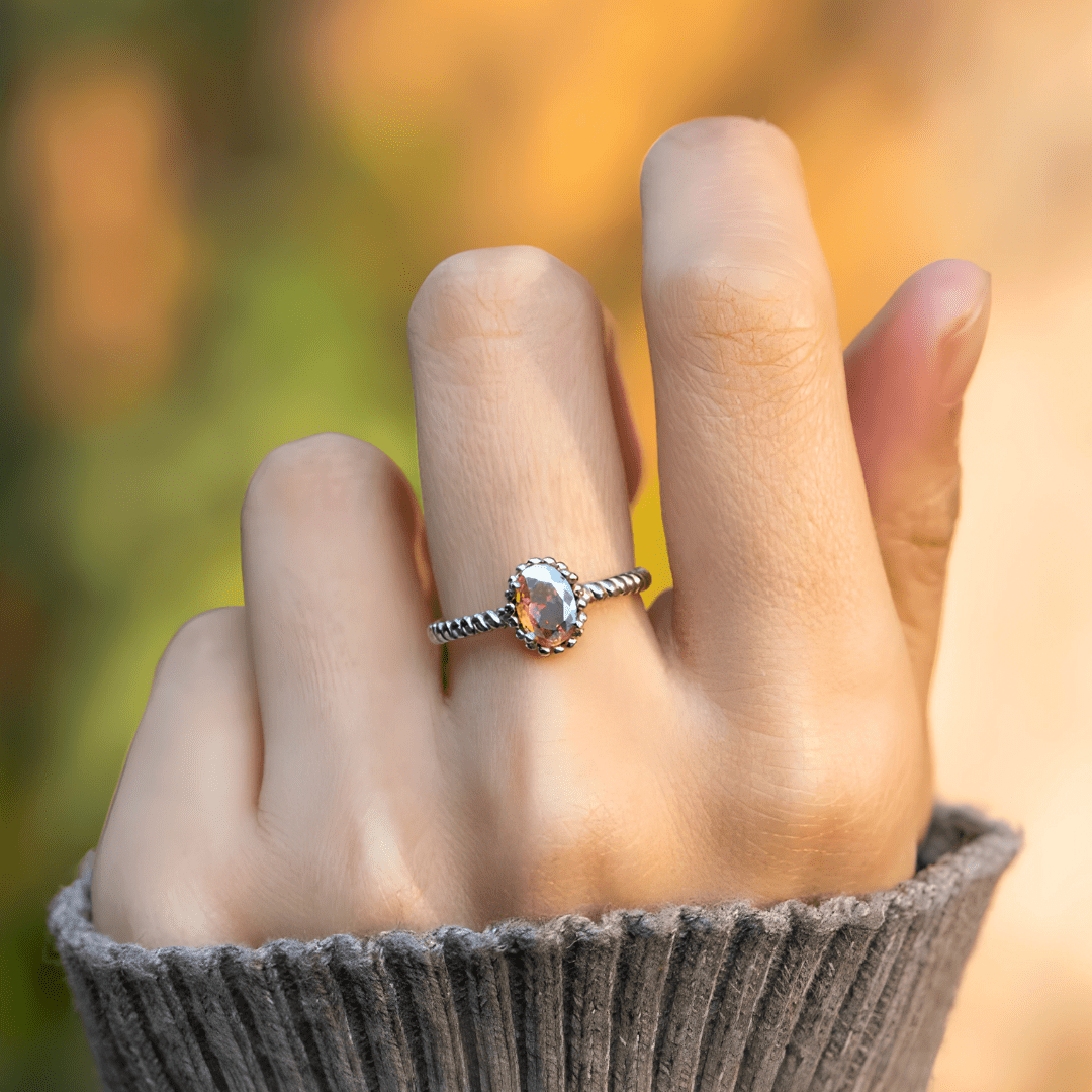 Anillo Topacio Místico - vittoria stile