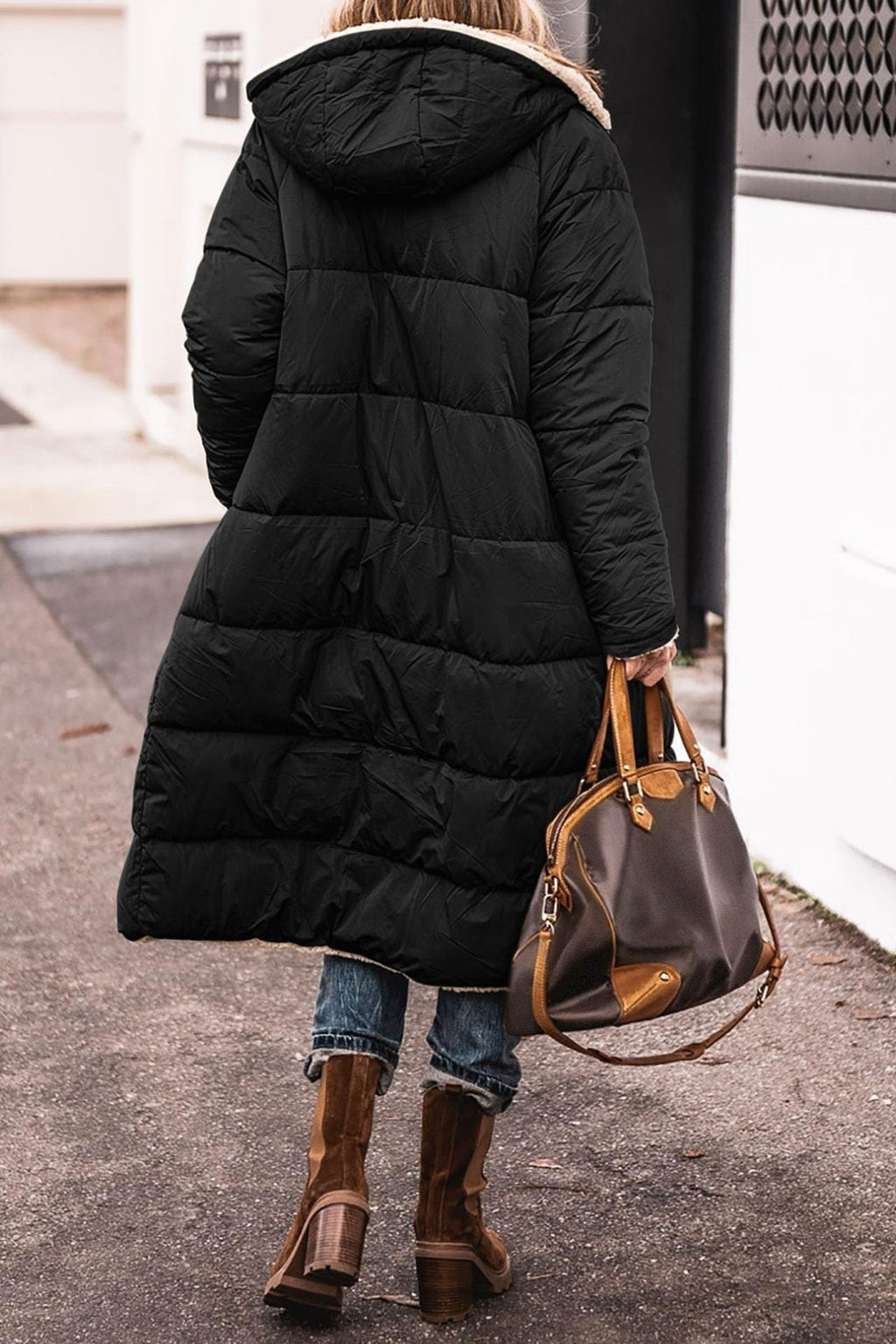 Ariella | Abrigo Sherpa Largo - vittoria stile