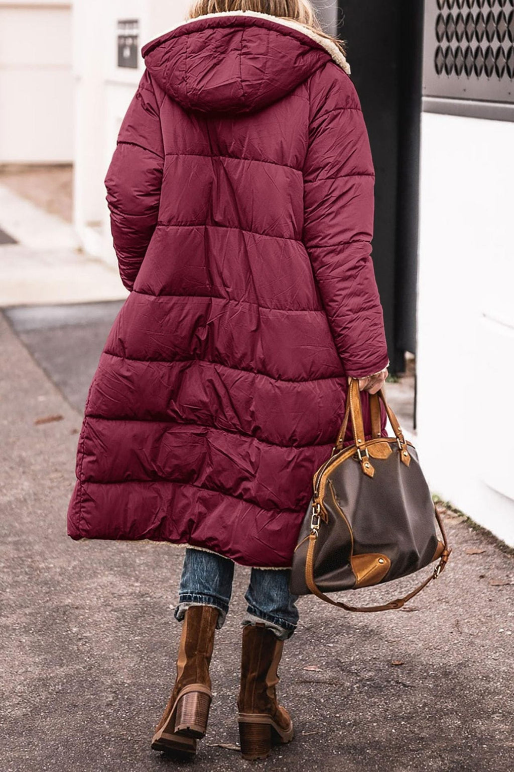 Ariella | Abrigo Sherpa Largo - vittoria stile