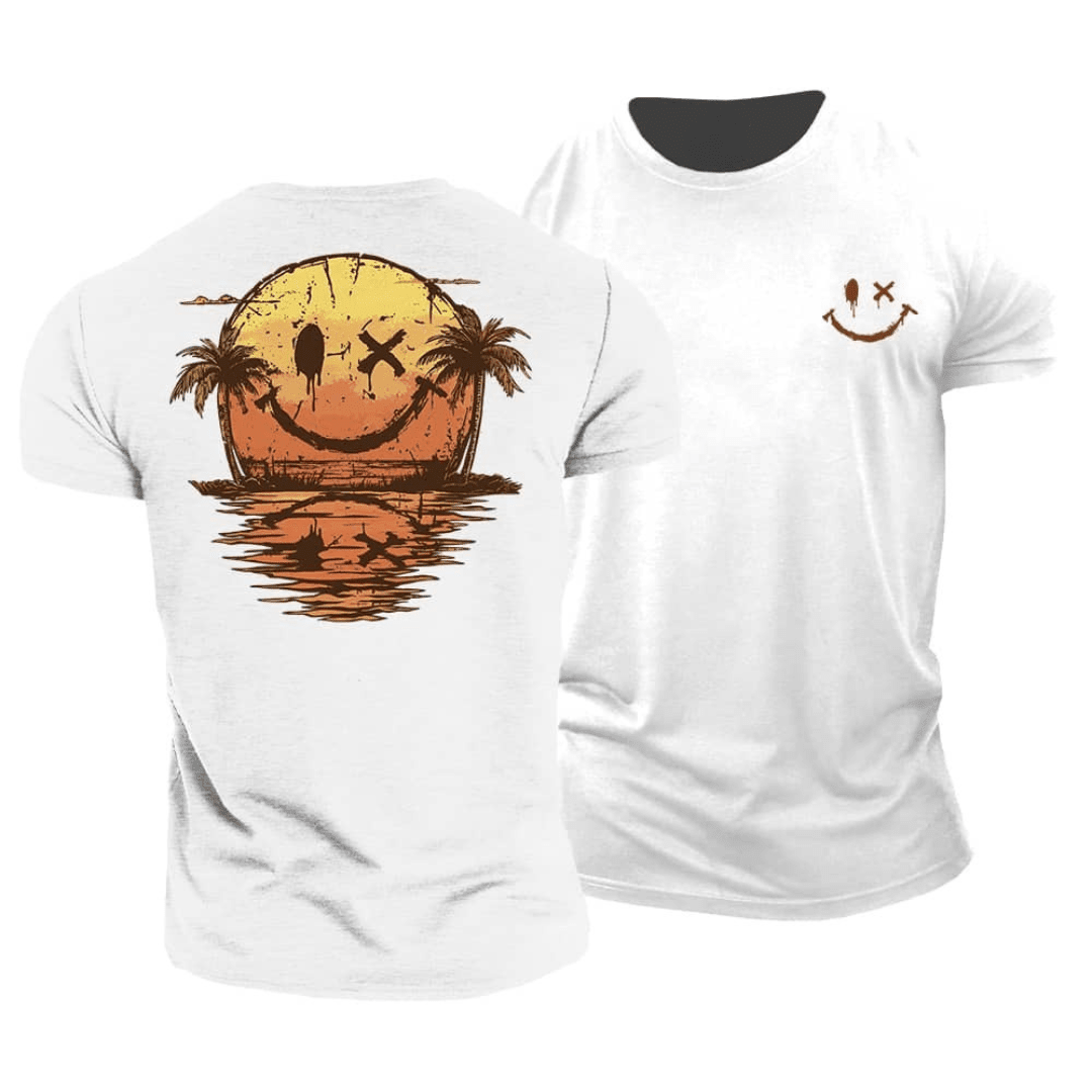 AURELIO™ | Playera Veraniega “Smiley” (Vibra Positiva) - vittoria stile