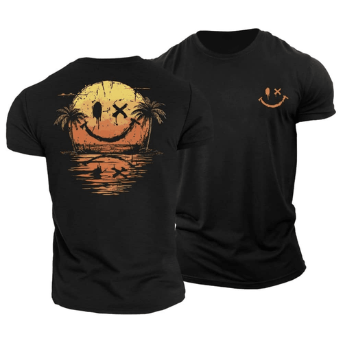 AURELIO™ | Playera Veraniega “Smiley” (Vibra Positiva) - vittoria stile