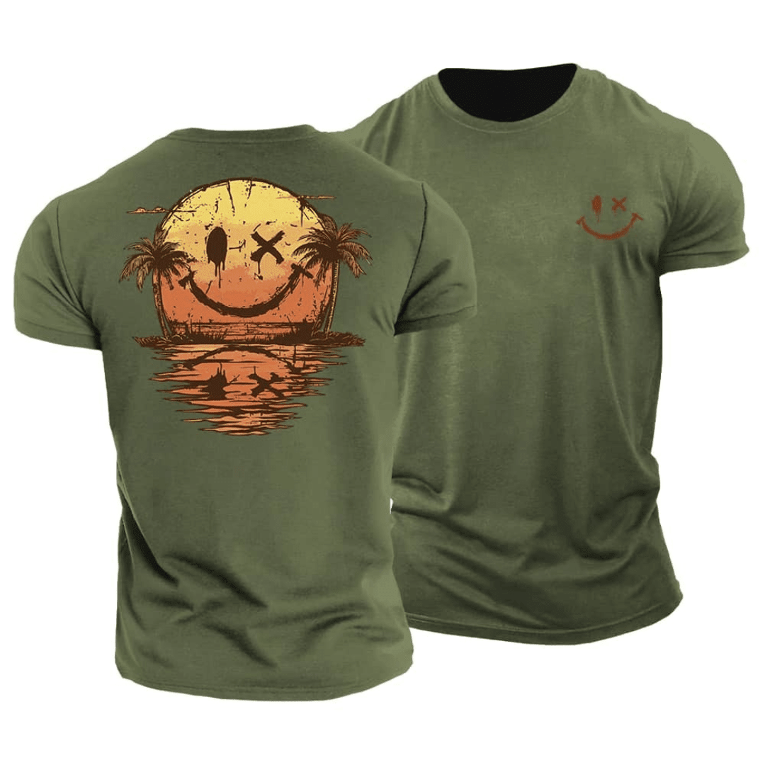 AURELIO™ | Playera Veraniega “Smiley” (Vibra Positiva) - vittoria stile