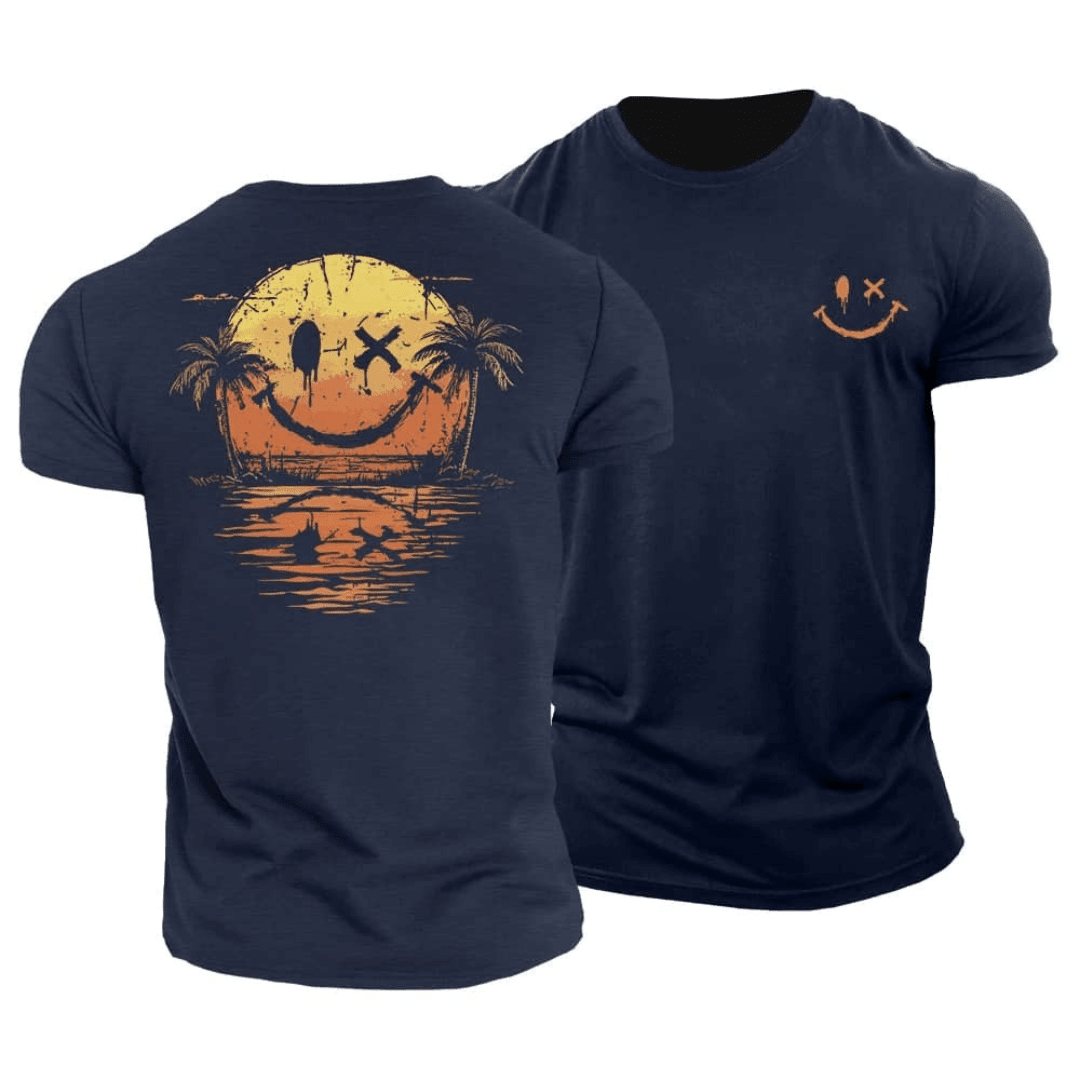 AURELIO™ | Playera Veraniega “Smiley” (Vibra Positiva) - vittoria stile